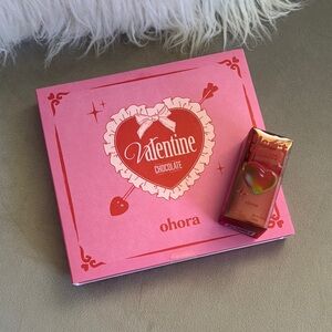 Ohora Valentine Chocolate Nail Set & Heart Shaped Nail Balm